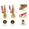 High Pressure Washer Gun Ball Calve Water Switch Copper Pipe Joint Nozzle Valve Plug Fittings 3/4 Male And Female Thread
