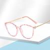 Fashion Anti Blue Light Glasses Women Computer Eyewear Designer Cat Eye Glasses Eyeglasses Lady Clear Optical Goggle Frame New