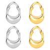 Hollow Irregular Geometric Pendant Charm Stainless Steel Accessories For Jewelry Making Supplies Three-Dimensional DIY Earrings