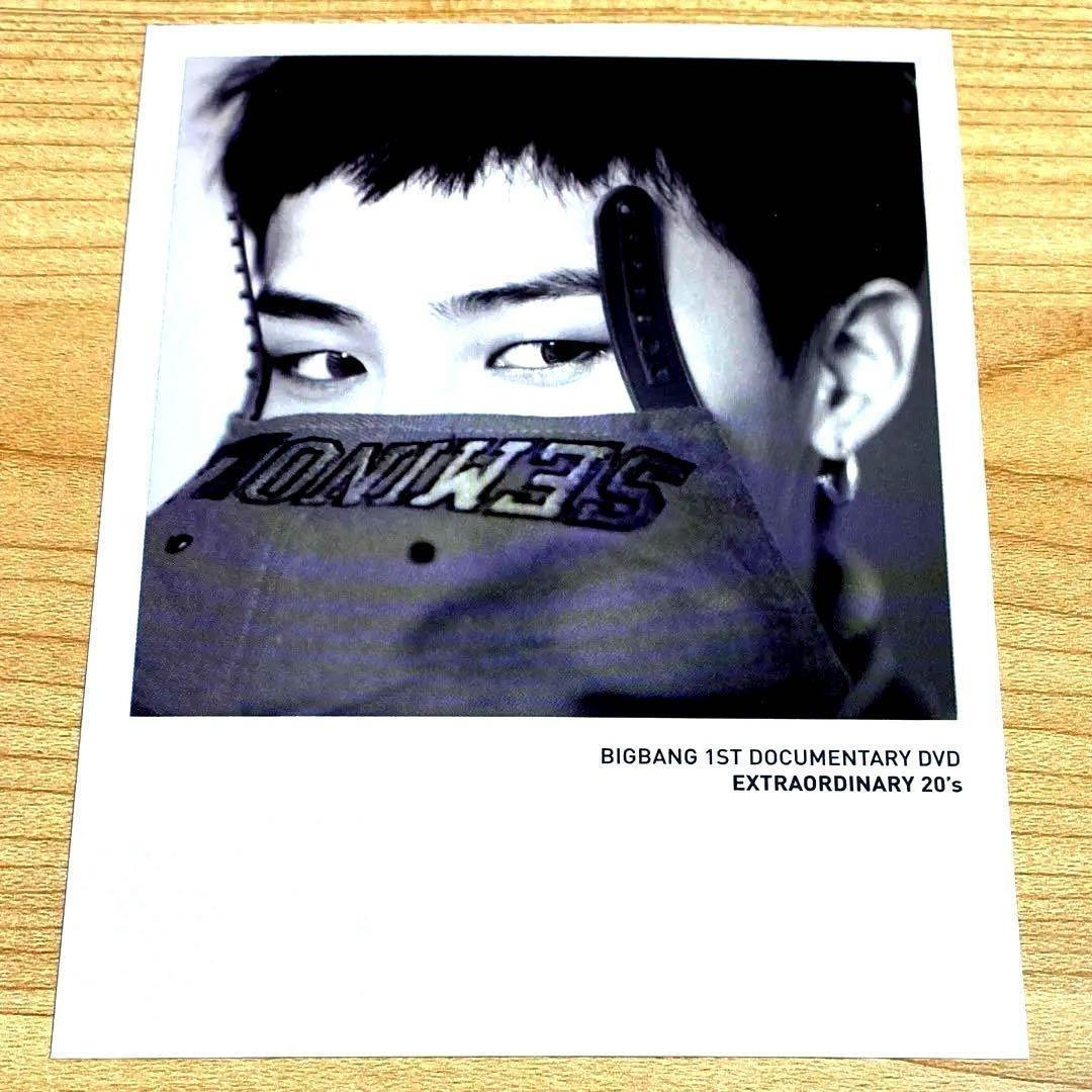 

[USED] BIGBANG 1ST DOCUMENTARY Bonus Postcard G-DRAGON