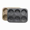 MDNG Non-stick Round Cupcake Muffin Baking Pan Set