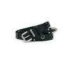 [Matinkim] Double Stud Leather Belt In Black