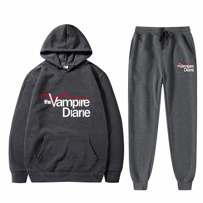 Das neue The Vampire Diaries Hoodies Pullover und Leggings Set