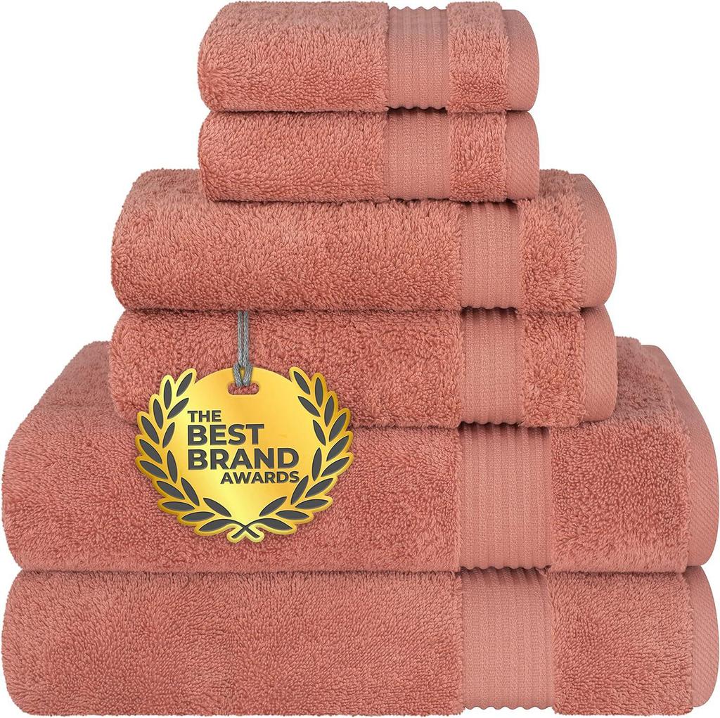 Soft, Absorbent Men's Multi-Color Thick Cotton Bath Towel Set with Code for Vacuum Packing