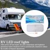 RV Interior Lighting RV Lights Interior Ceiling Lamp 12–30V Triple Color Temperature Vehicles Lamp For Camping Long Trips
