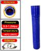 ZK Blau L 70cm Silikonschlauch Wellschlauch ID30-100mm Ansaugrohr Ladeluftkühler Luftfilter Anschluss Hochdruck Temperatur