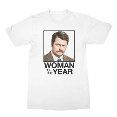 Parks And Recreation Funny TV Ron Swanson Women Of The Year Unisex T Shirt