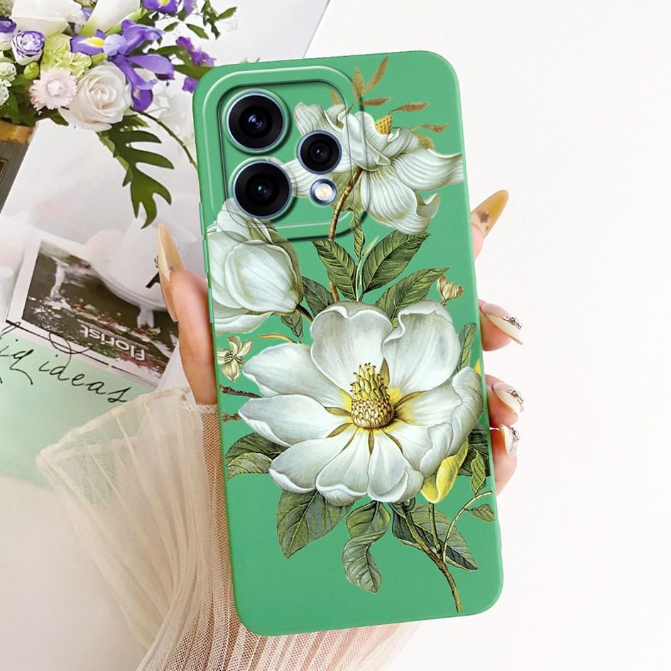 For OPPO Reno 15 5G Case Reno 15 Pro Cover CPH2813 CPH2825 New Stylish Flower Soft Silicone Phone Case For OPPO Reno15 15c Shell