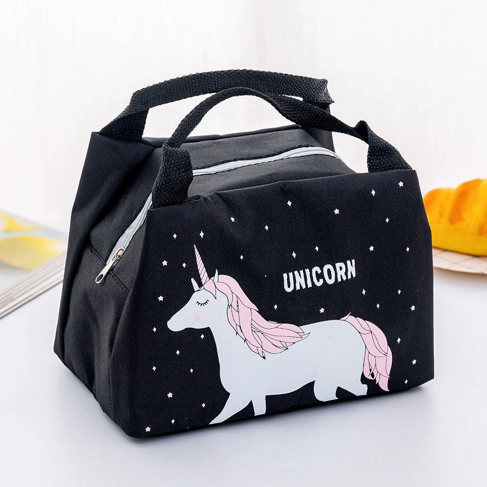 Cartoon Lunch Storage Thermo Bag Picnic Food Food Warmer Insulation Kids Lunch Box Organizer Bag
