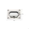 Spring SpringPowered Pull Handle Boat Deck Compartment Cover Flush Mount