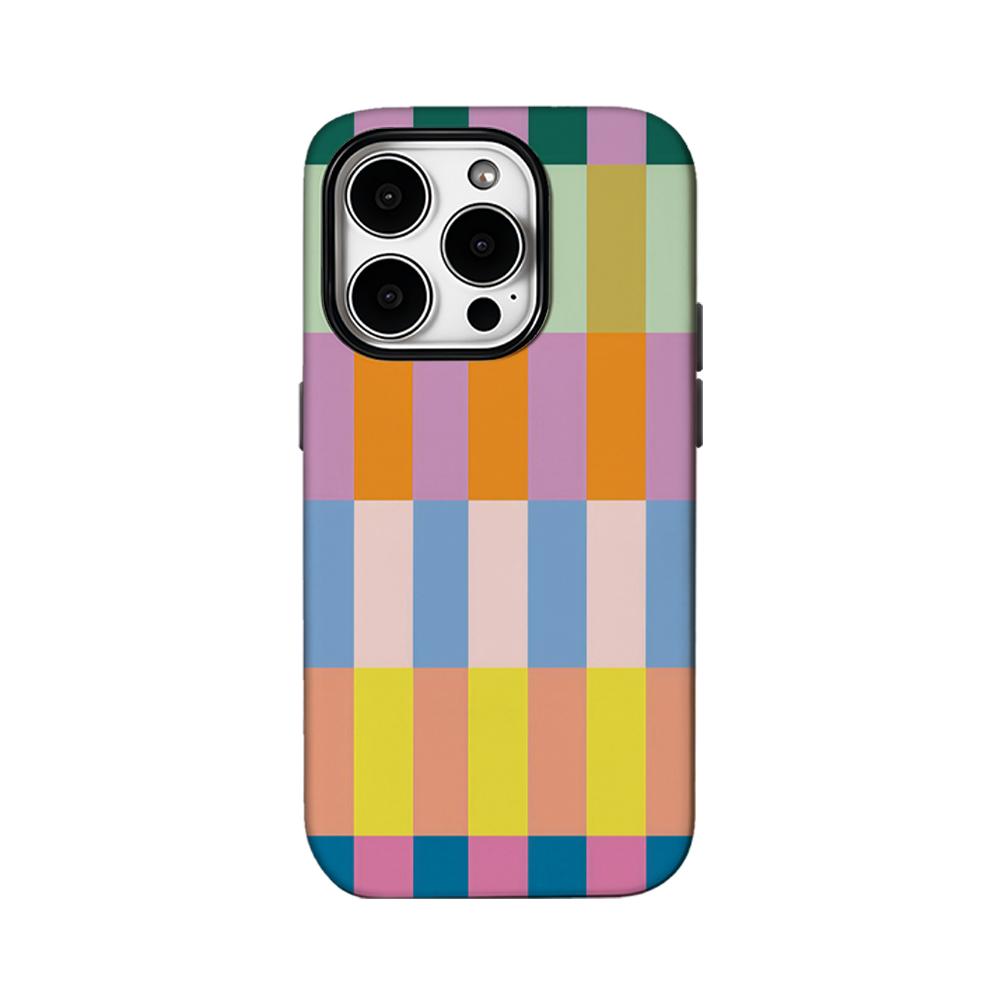 

Stripe of Colour Phone Case for IPhone 16 15 14 13 12 11 X XS XR XSMAX 7 8 Pro Max Plus Double-layer Back Cover IPHONEXSMAX