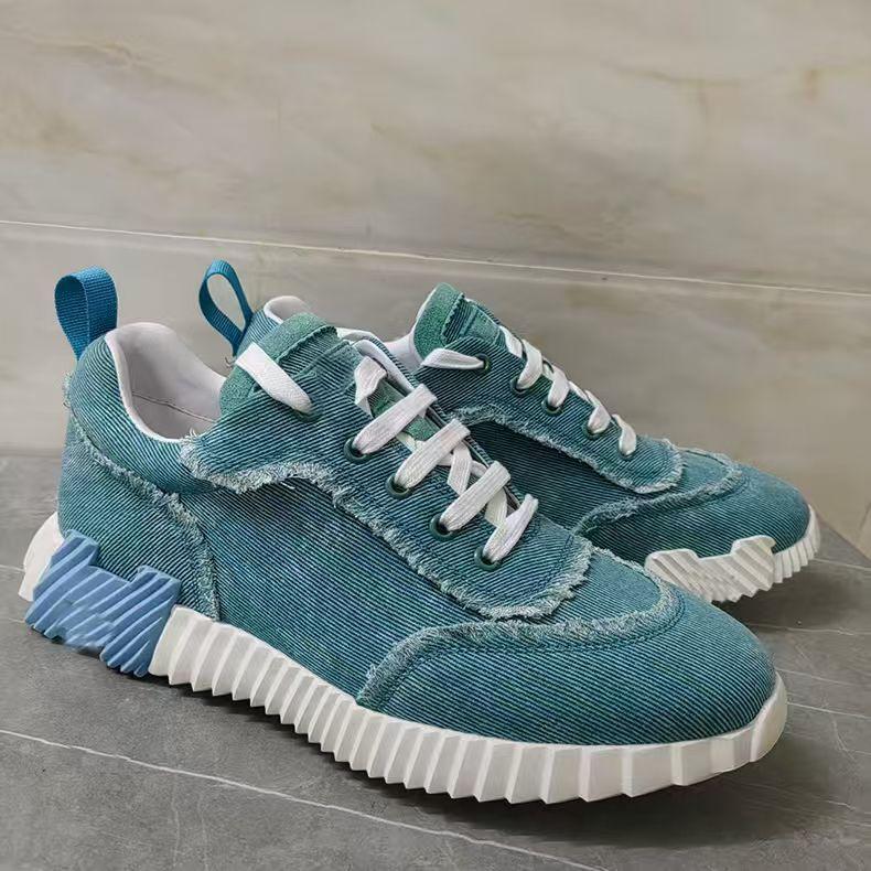 H Domowe Jeansowe Buty Codzienne Męskie Buty Sportowe Wysokiej Klasy Modne Buty Damskie Buty Forresta Gumpa Damskie