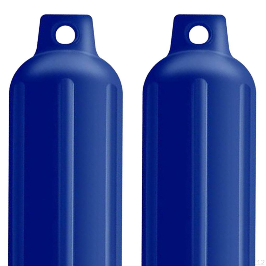 2 Pieces Boat Fenders Anti Collision Inflatable Bumpers for Sailboats