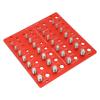 Thread Checker Aluminum Alloy Anodized Surface Metric Standard Sizes Bolt and Nut Identifier Gauge