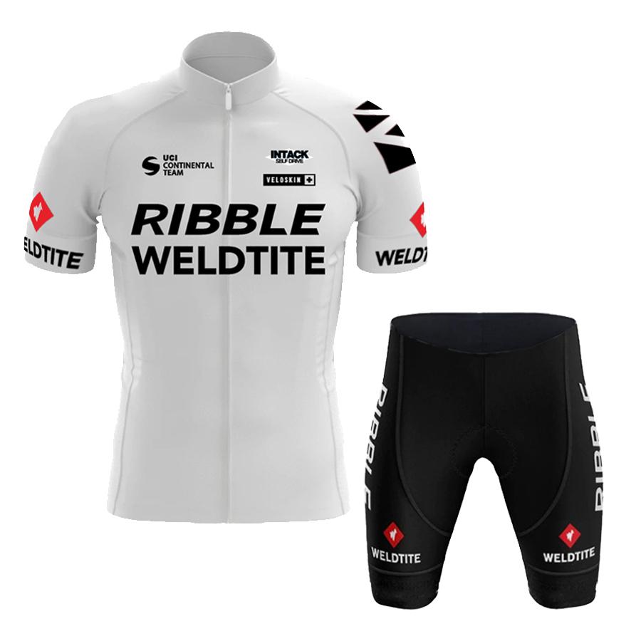 2026 Men's Summer Cycling Jersey Set Lightweight Quick-Dry Breathable Bike Wear with Padded Shorts for Road Mountain Bike
