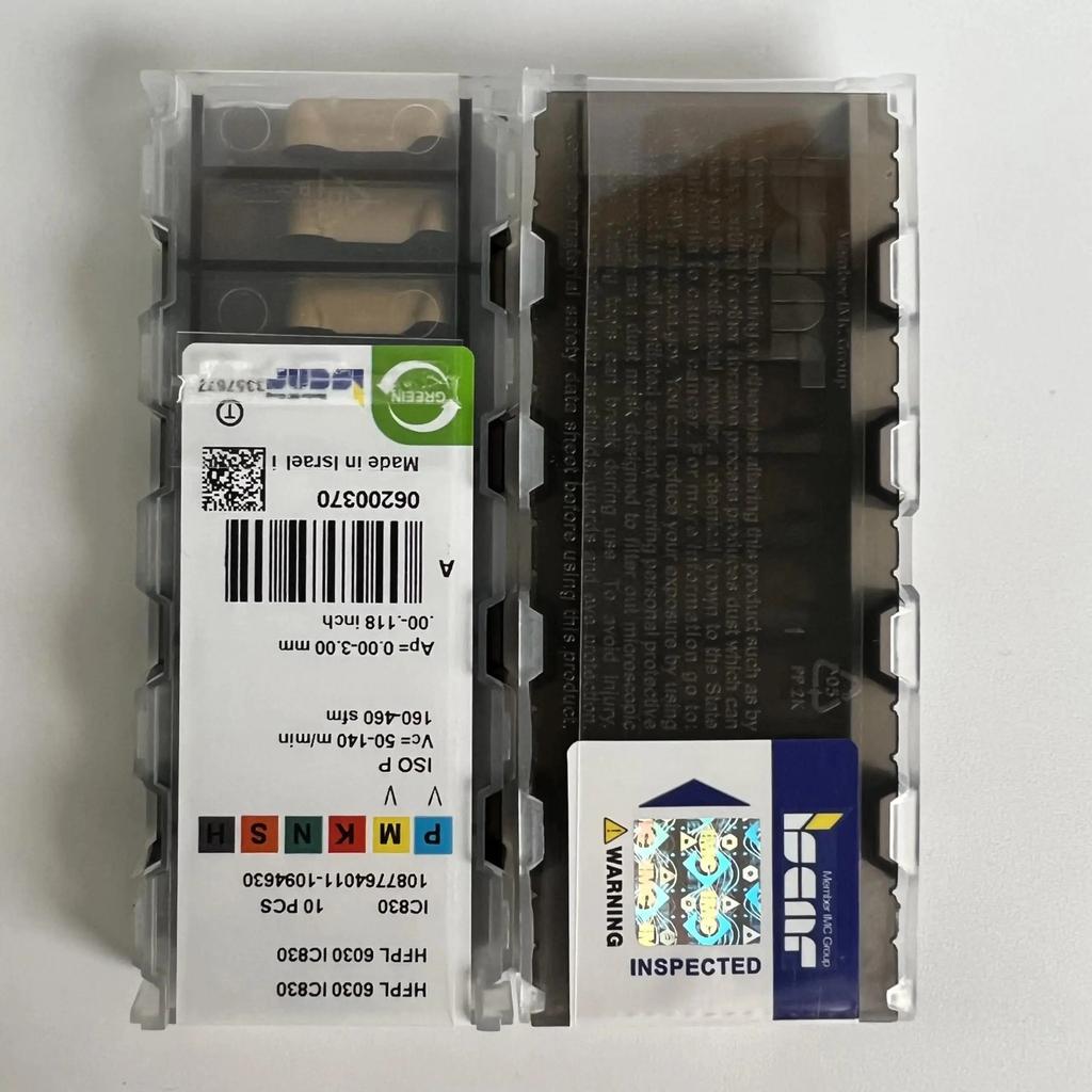 ISCAR / HFPL6030 IC830 /Industrial indexable carbide inserts 10 Pcs