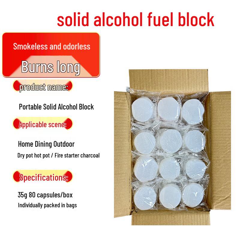 AnYi Portable Solid Alcohol Fuel Blocks