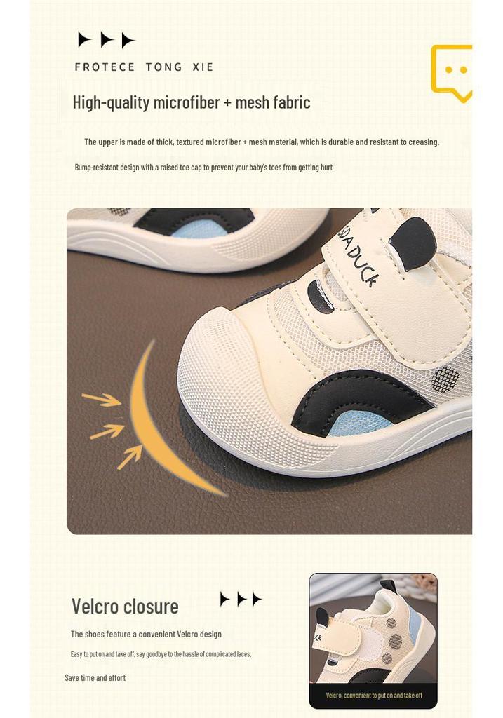 2026 Spring/Autumn Soft Sole Sports Shoes for Girls & Boys - Casual for Little Kids and Toddlers