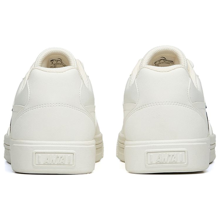 Anta Lifestyle Series Non-Slip Wear-Resistant Low-Top Skate Shoes Men Sneakers White Black 112238063-1