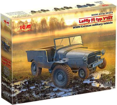 ICM 1/35 Scale German Army Lafley (f) Type V15T Plastic Model Kit 35573