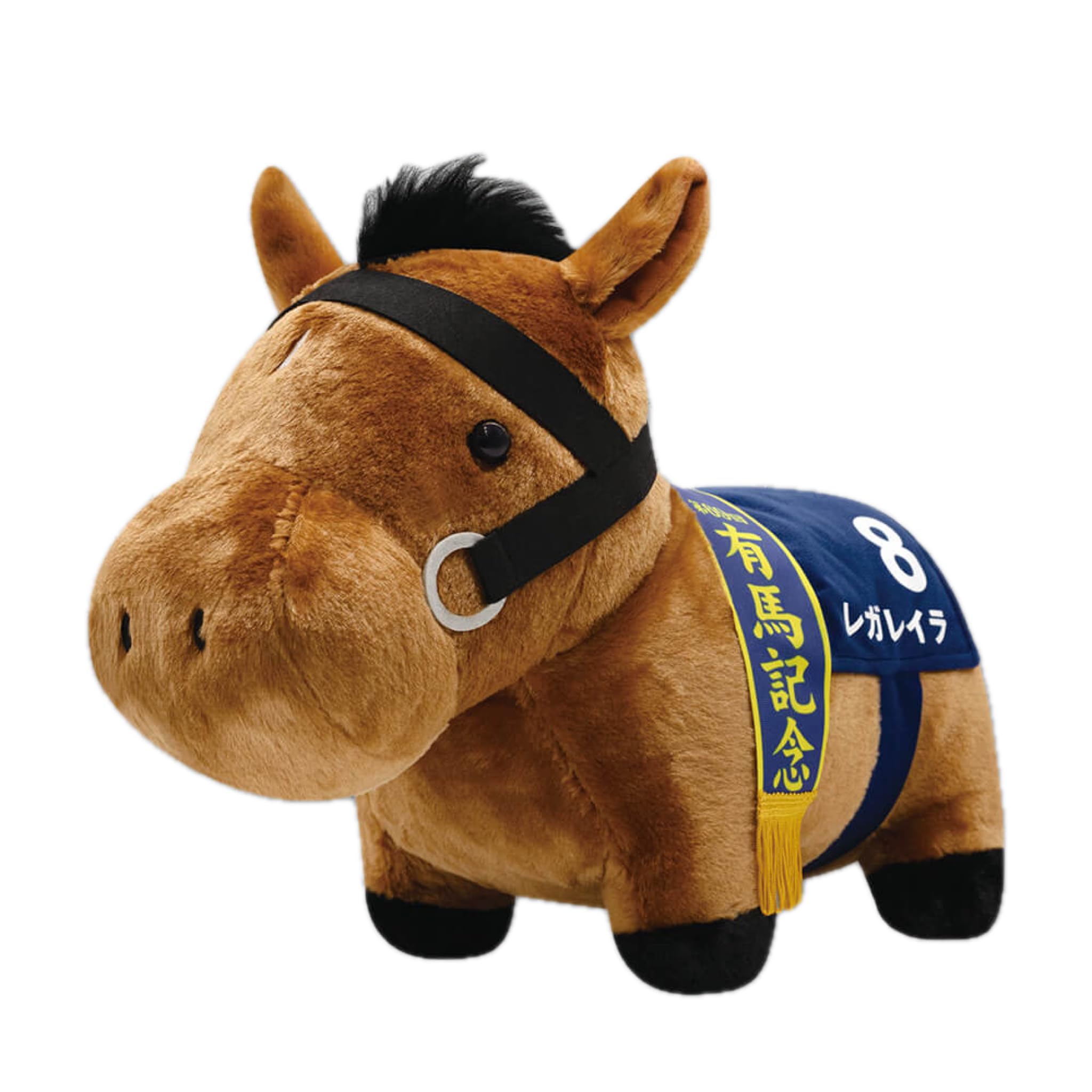 Коллекция чистокровных пушистая большая плюшевая игрушка (Регалейра) приблизительно. 35 x 45см