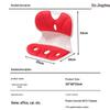 Ergonomic Posture Correction Seat Cushion with Backrest