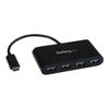 USB-C Hub - STARTECH.COM - 4 Ports - Bus Powered - USB 3.0 - Black