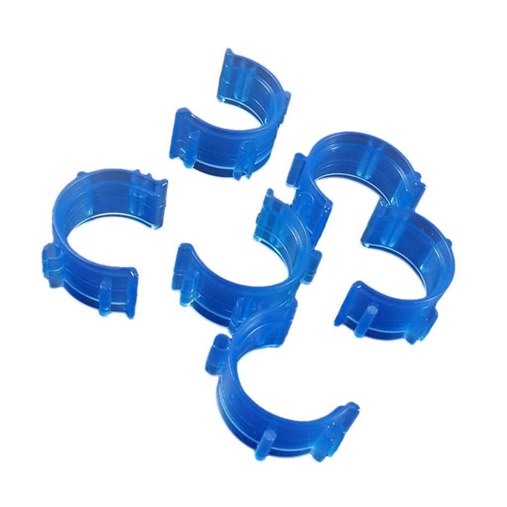 20 Pcs Bobbin Clamps Holders Thread Organizing Bobbin Holder Clips Silicone Spool Huggers Thread Holders for Embroidery