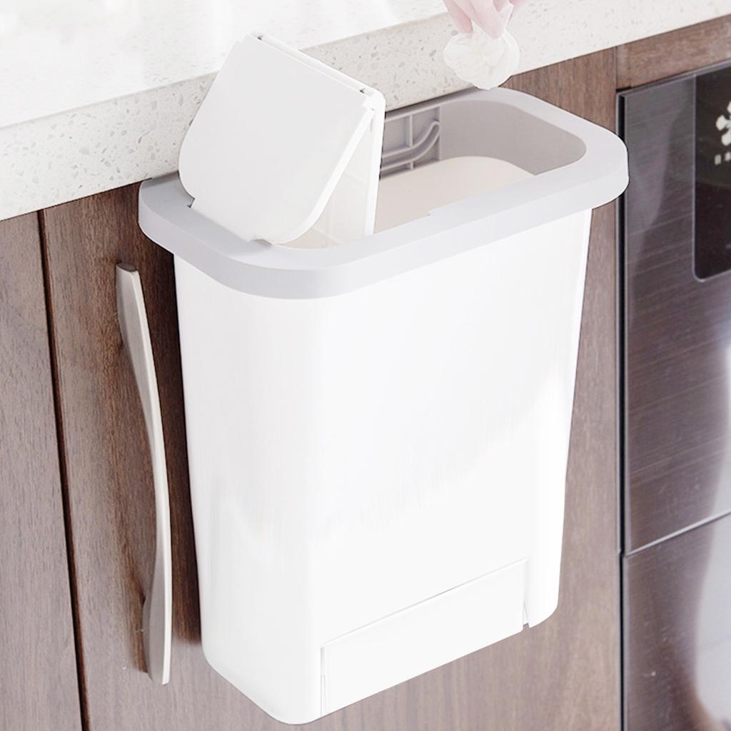 Kitchen Cabinet Door Hanging Trash Can With Lid Wall Mounted Waste Baskets Rubbish Container At Affordable S Free Real Reviews Photos Joom Kitchen Cabinet Door Hanging Trash Can, Kitchen Cabinet Door Hanging Trash Can With Lid