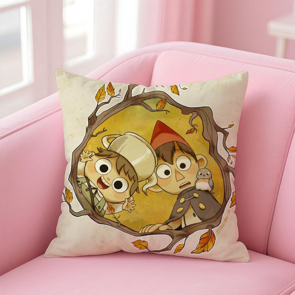 

anime Over The Garden Wall Cushion Cover Comfortable Reversible Pillow Cover Ideal for Car Sofa Bedroom & Beyond 12x12Inch