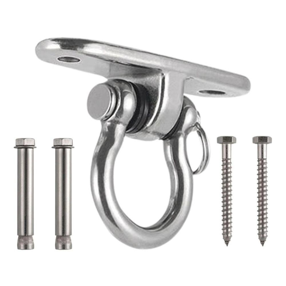 Hanging Brackets Hammock Chair Hooks 360 Rotating Swing Fixed Plate Swing Hangers Set  Concrete