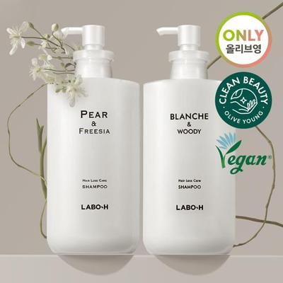 Champú fortalecedor del cuero cabelludo LaboH Perfume Edition 750 ml/Tratamiento 200 ml [Pera y fresia/Blanco y amaderado] Elige 1
