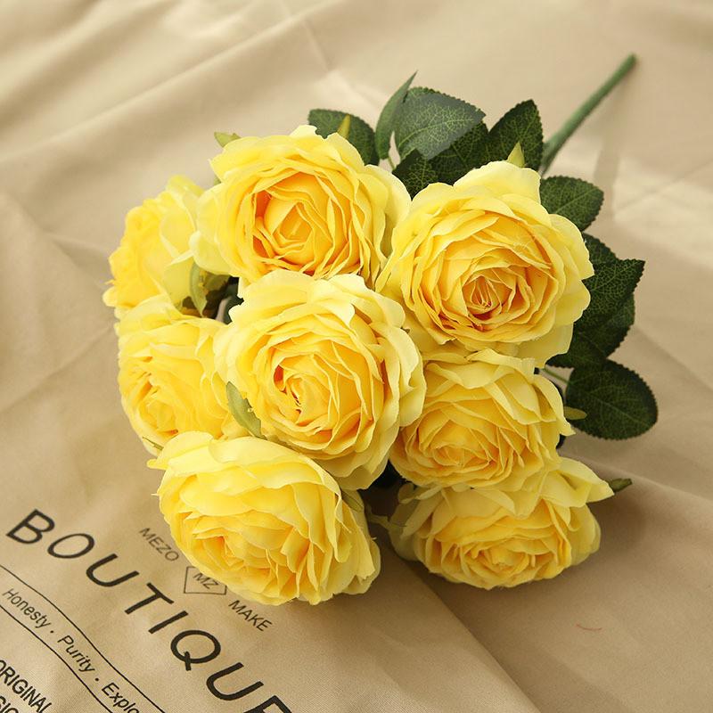 Highend Silk Rose Flower Decor For Wedding Home Photography And Outdoor Arrangements