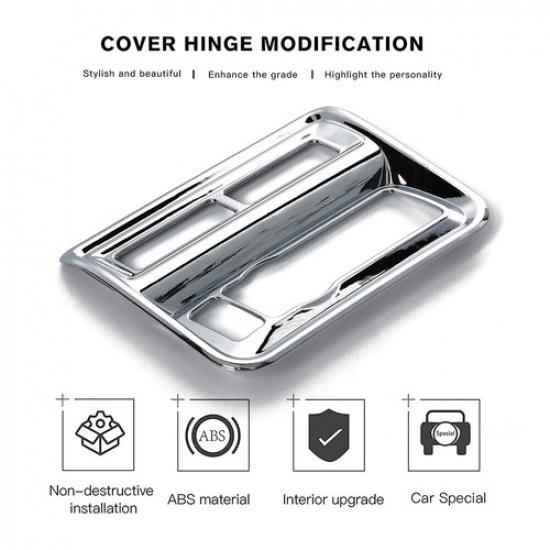 Interior Headlight Switch Button Panel Trim Cover For Ford F150   Chrome