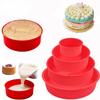 4 6  8 10 Inch Round Cake Mold Silicone Molds for Cakes Nonstick Cake Pan Baking Forms Pastry Molud