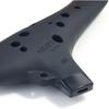 NIGHT Ocarina by Noble - Black Plastic Ocarina with Rubber Finish, 25  150  75mm, Durable Wind Instrument for Beginners & Pros