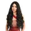 African European American Black Wig Women's Long Curly Hair Stage Performance Costume Soft Synthetic Full Head Cover