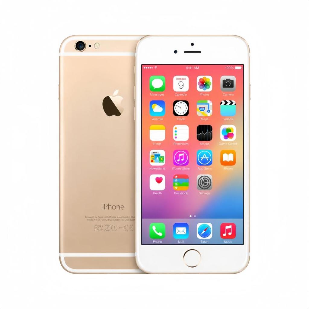 Refurbished Apple iPhone 6 1GB RAM 128GB ROM - Black/Gold/Silver - iOS Smartphone With Single SIM