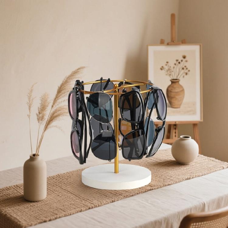 Retail Ready Metal Eyeglass Display Stand Easy Assembly Retail Sunglasses Holder For Opticians And Boutique Settings