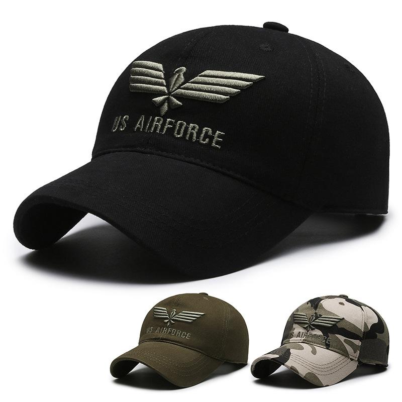 Airforce Baseball Us Cap Fashion Shade Fishing Breathable Outdoors Camping