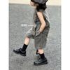 Autumn New Children's Preppy Leather Shoes Leather British Style Children's Shoes for Boys and Girls Students Performance Shoes