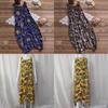 Elegant Womens Summer Sleeveless Holiday Long Boho Kaftan Tank Dress For Beach