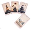 Surrealist Cat Tarot Cards 10.3*6cm - Aesthetic 78-Card Whimsical Deck with Soft Pastel Illustrations