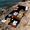 D-Dinotaeng-g CUTE CARTOON Towel Beach Quick Dry Soft Pool Towels Gift for Travel Gym Shower Camping Sports