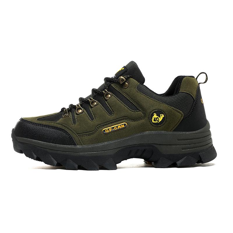 Mode Übergröße Herren Freizeit-Outdoor-Schuhe Wanderschuhe und Laufschuhe Outdoor-Sportarten leicht rutschfest bequem Herrenstiefel
