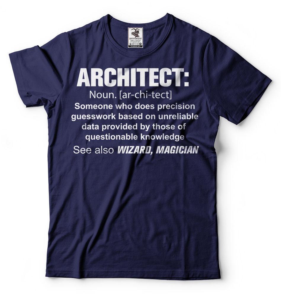 Architect Definition Humor T-shirt Funny Tee Shirt Gift for Architect Tee Shirt 4XL