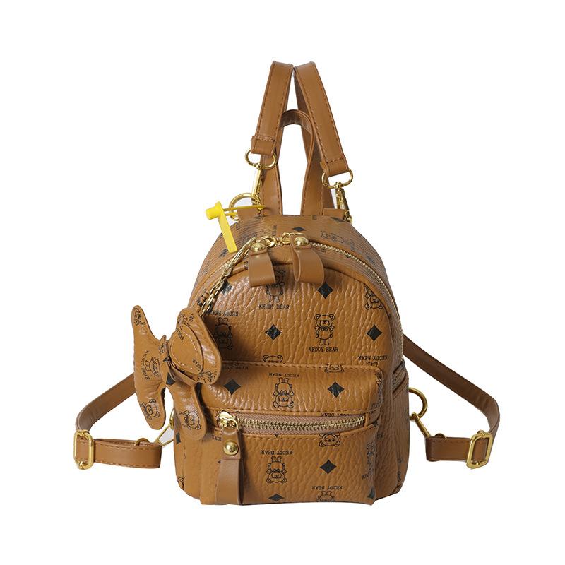 Korean Backpack Female 2025 New Trendy Student Class Backpack Versatile Handbag Travel Bag