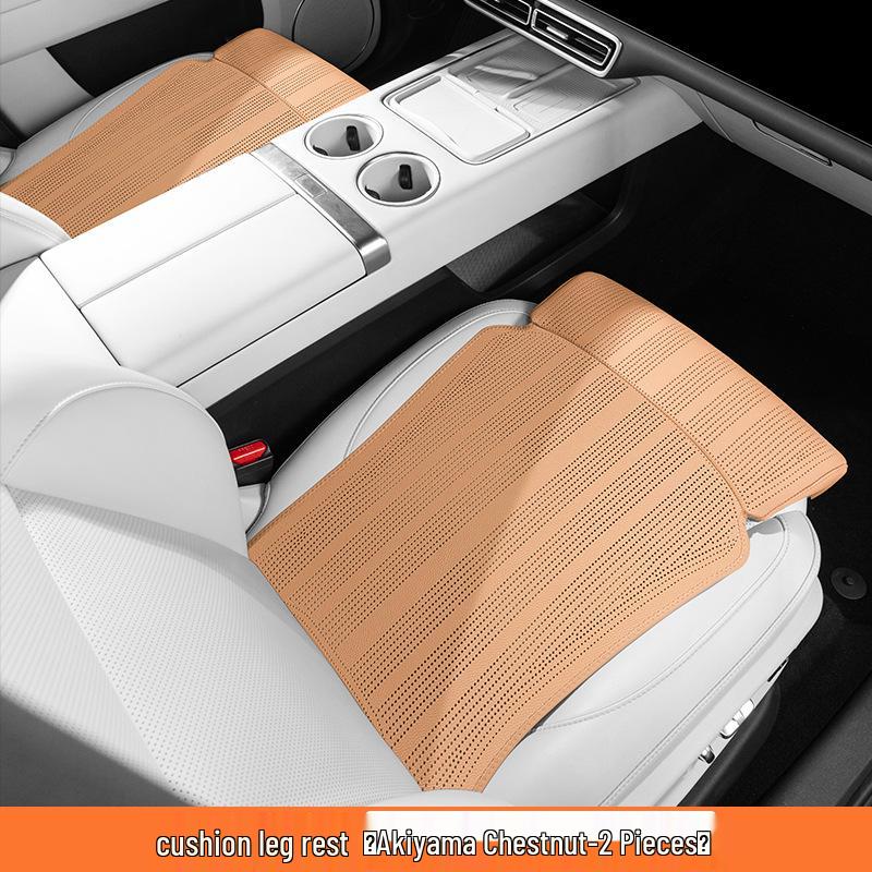 GM Perforated Cushion with Integrated Leg Rest for Car Interior Comfort
