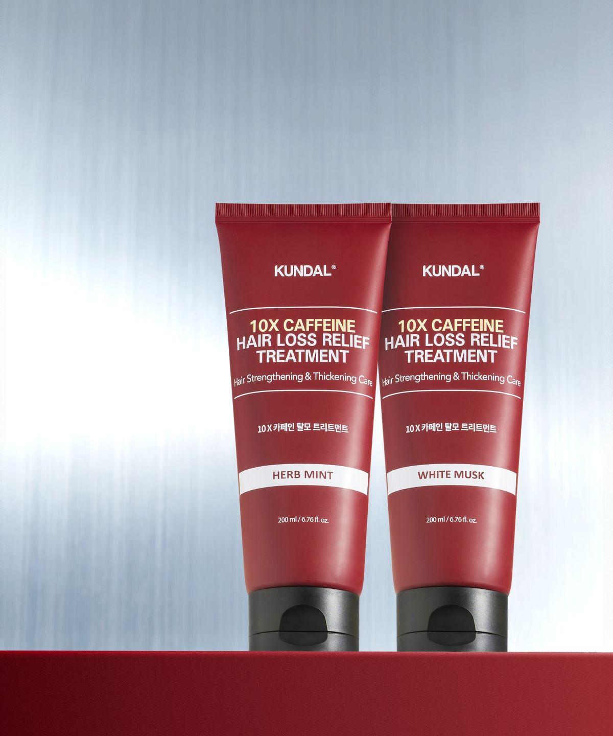 Kundal 10X Caffeine Hair Strengthening Hair Loss Treatment 200ml Herb mint