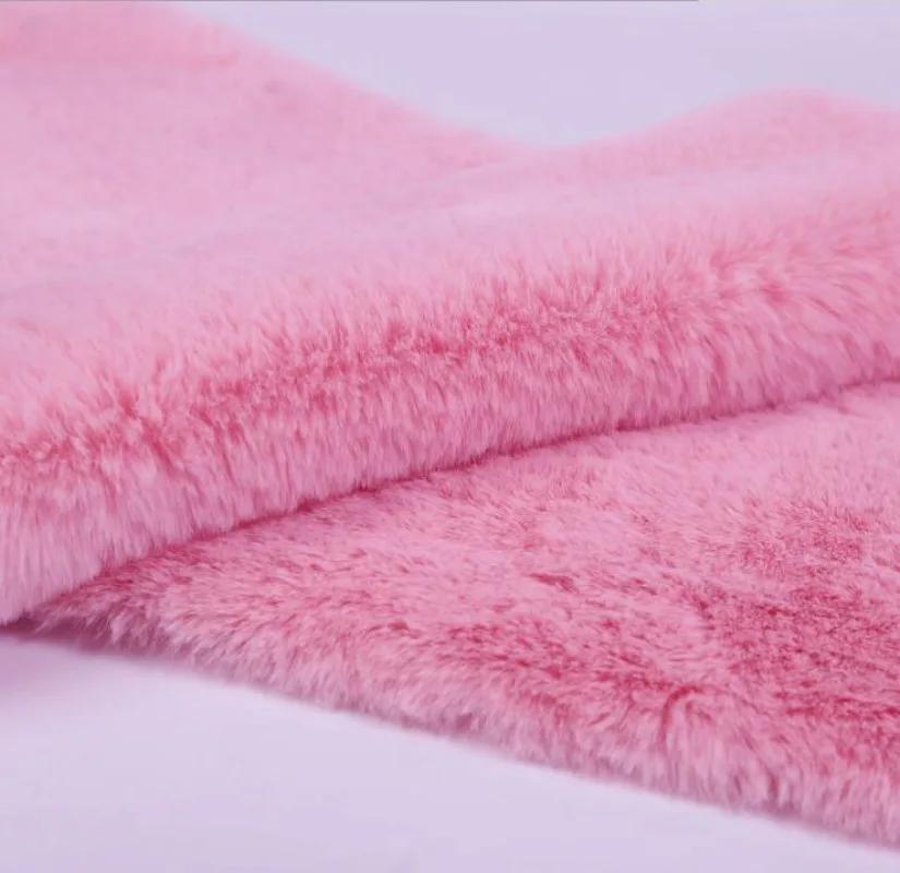 50x170cm Thickened Imitation Rabbit Plush Fabric Fur 2cm Soft Faux Fur Fabric DIY Collar Of Coat/Clothing Accessories/Scarves